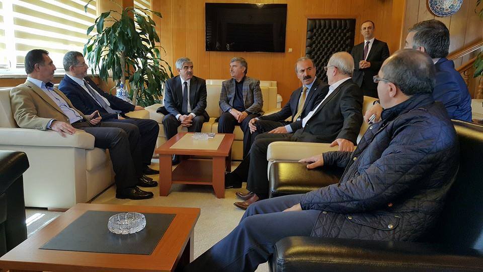 Yeni Dünya Vakfı, Genel merkez ve Ankara Şube Yöneticileri Konya İl Temsilciliğini ziyaret etti.