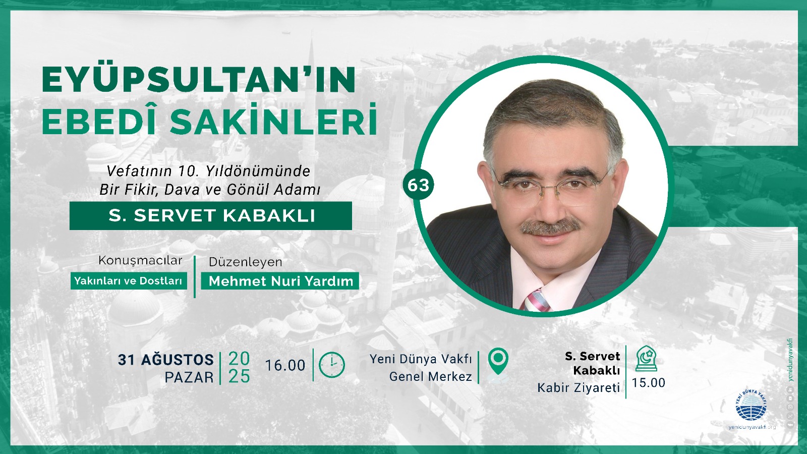 Eyüpsultan’ın Ebedî Sakinleri - S. Servet Kabaklı