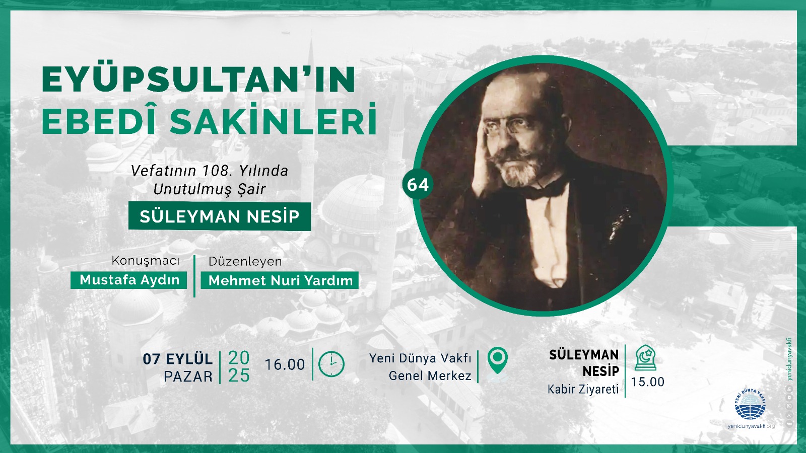 Eyüpsultan’ın Ebedî Sakinleri - Süleyman Nesip