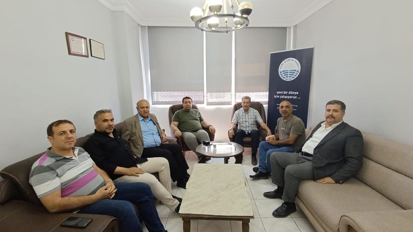 ADIYAMAN KENT KONSEYİ’Nİ ŞUBEMİZDE AĞIRLADIK