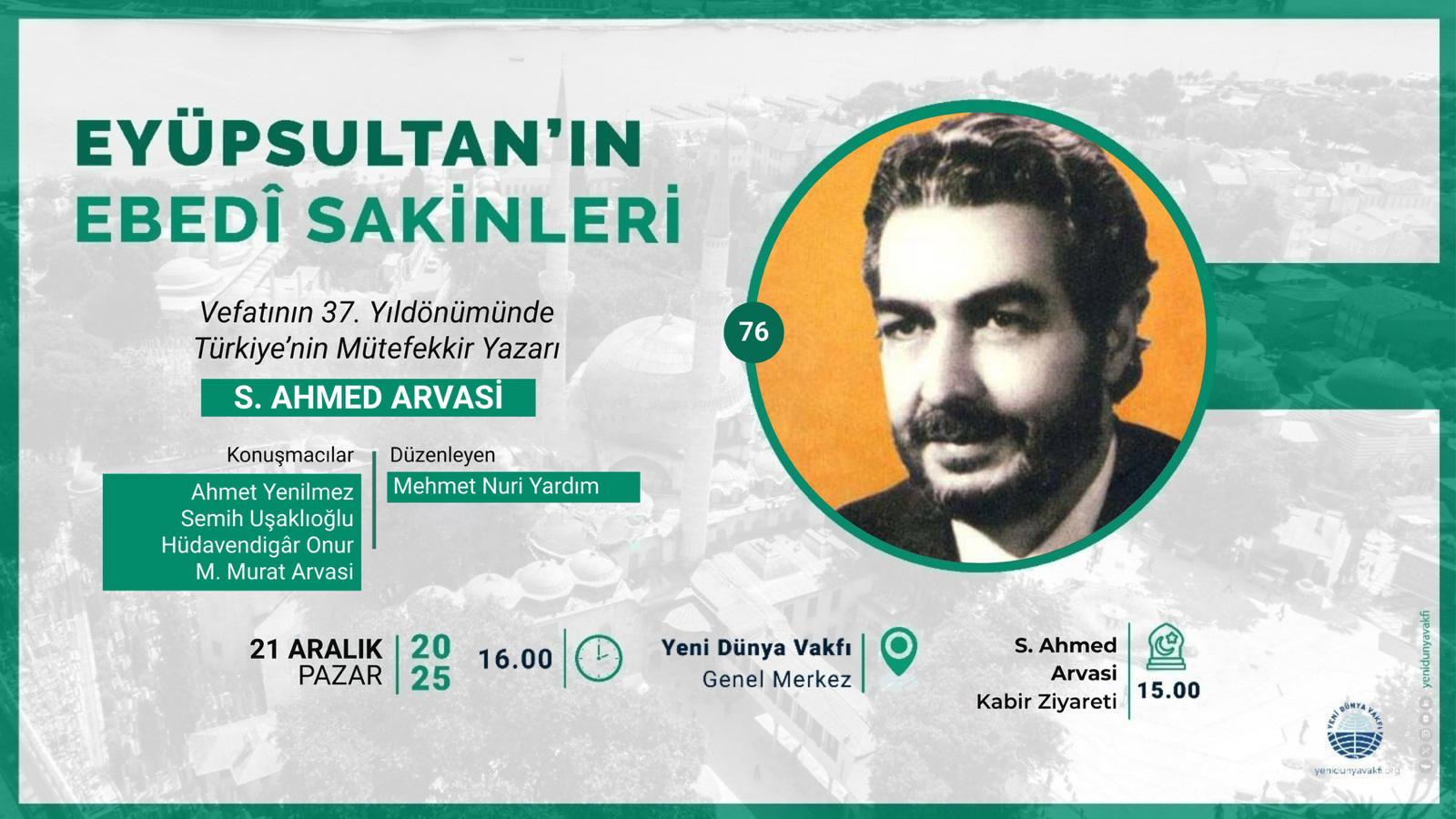 Eyüpsultan’ın Ebedî Sakinleri - S. Ahmed Arvasi