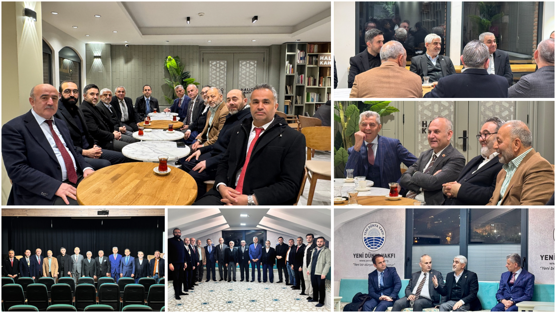 Yeni Dünya Vakfı’nda Protokol Buluşması