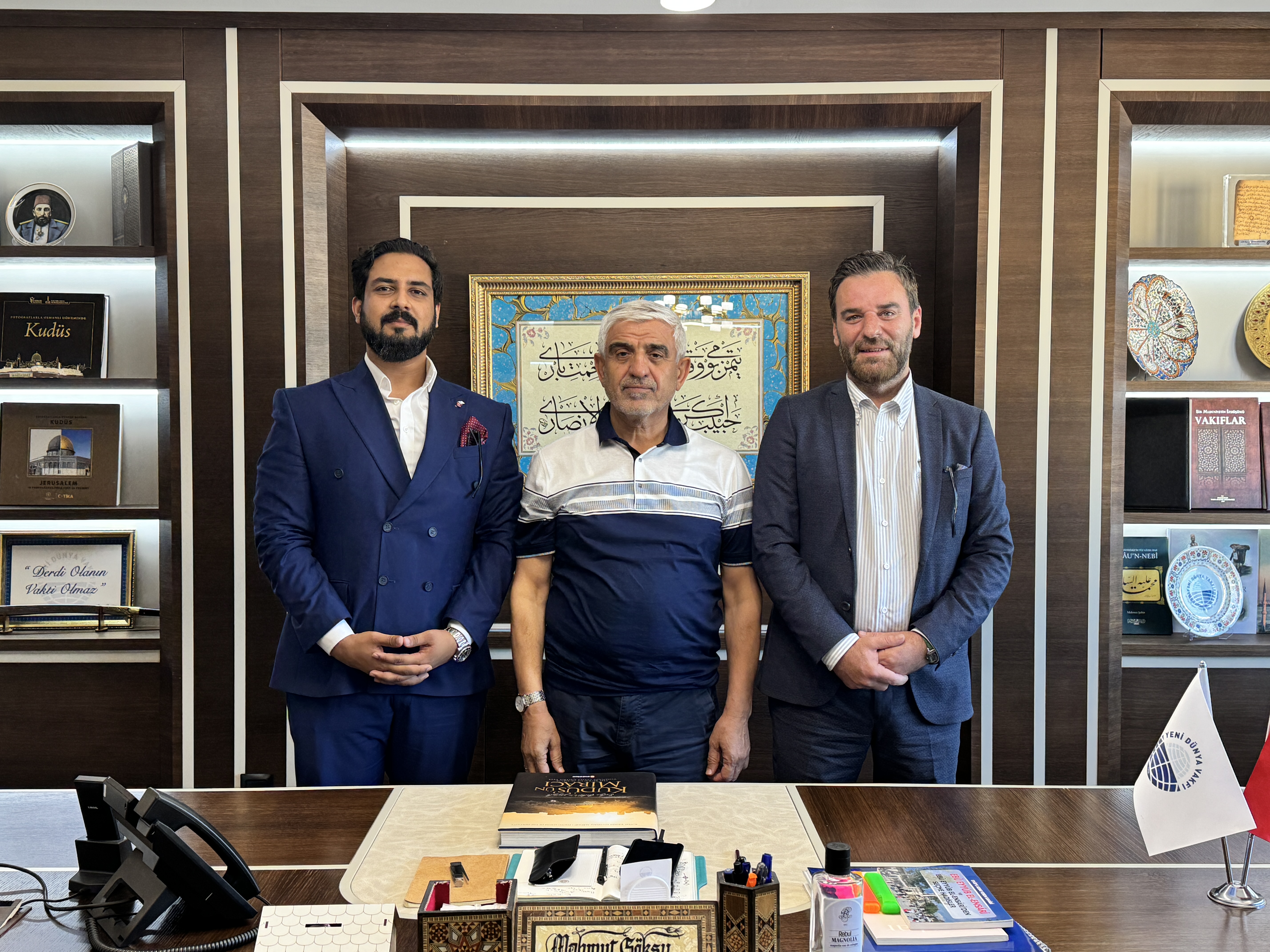 Pakistan-Türkiye Yatırım Konseyi Heyetinden Vakfımıza Ziyaret