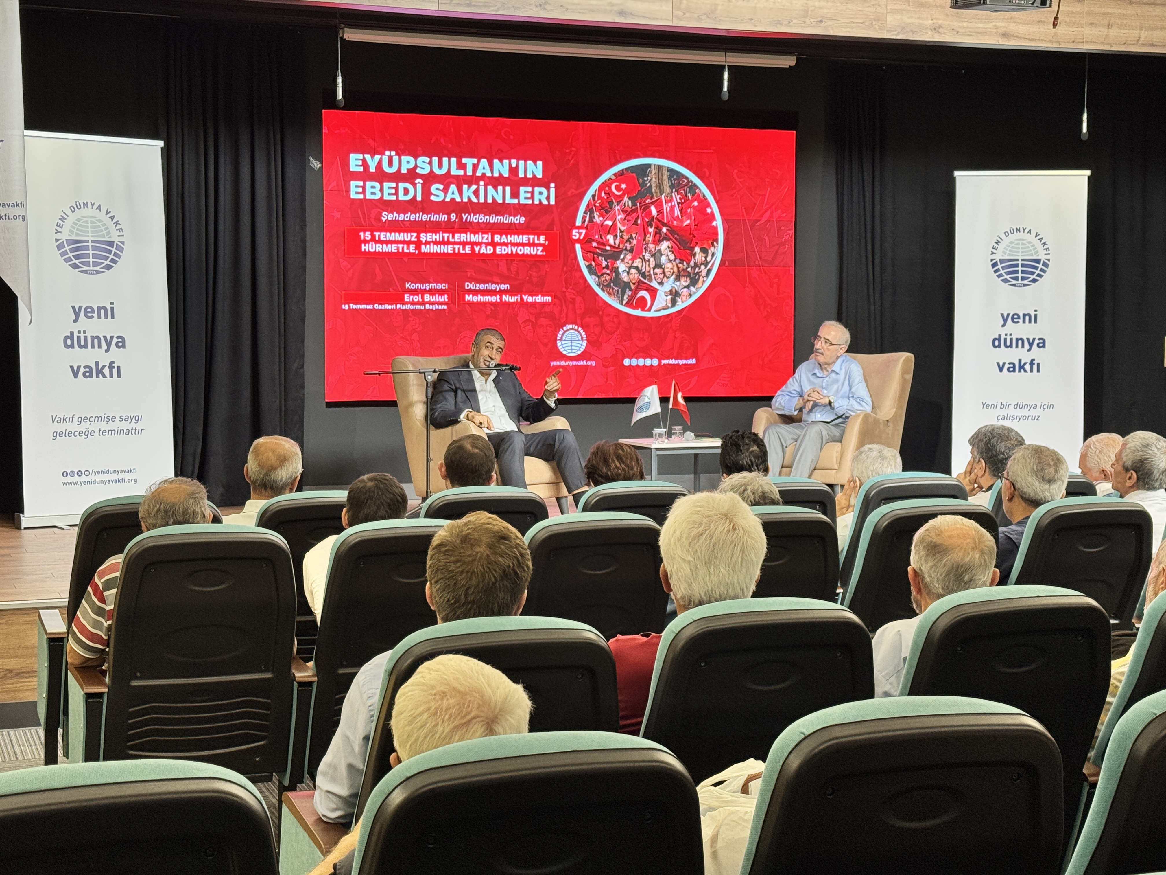 15 Temmuz’un aziz şehitlerini rahmetle, gazilerini minnetle andık