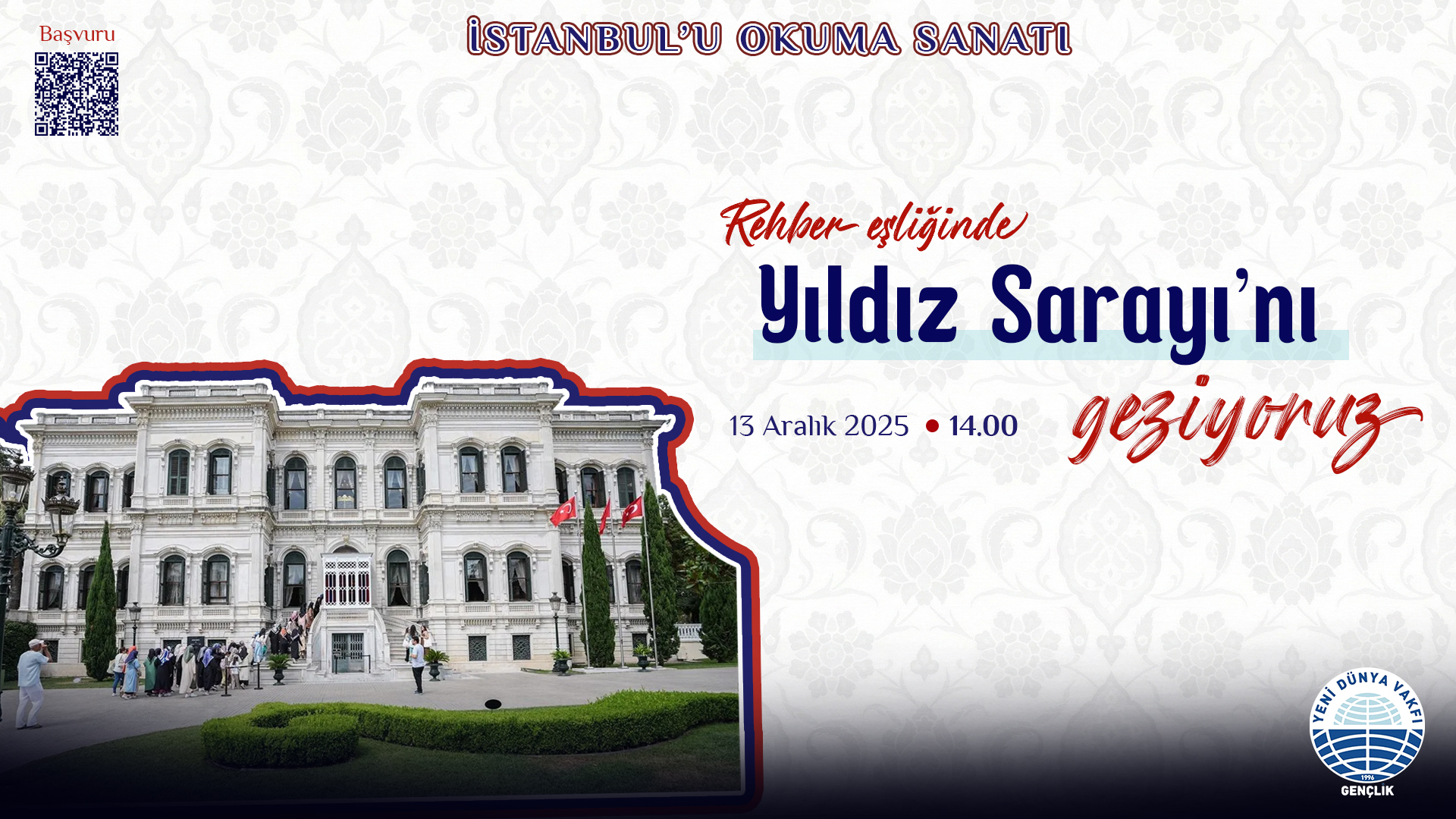 Rehber Eşliğinde Yıldız Sarayı’nı Geziyoruz