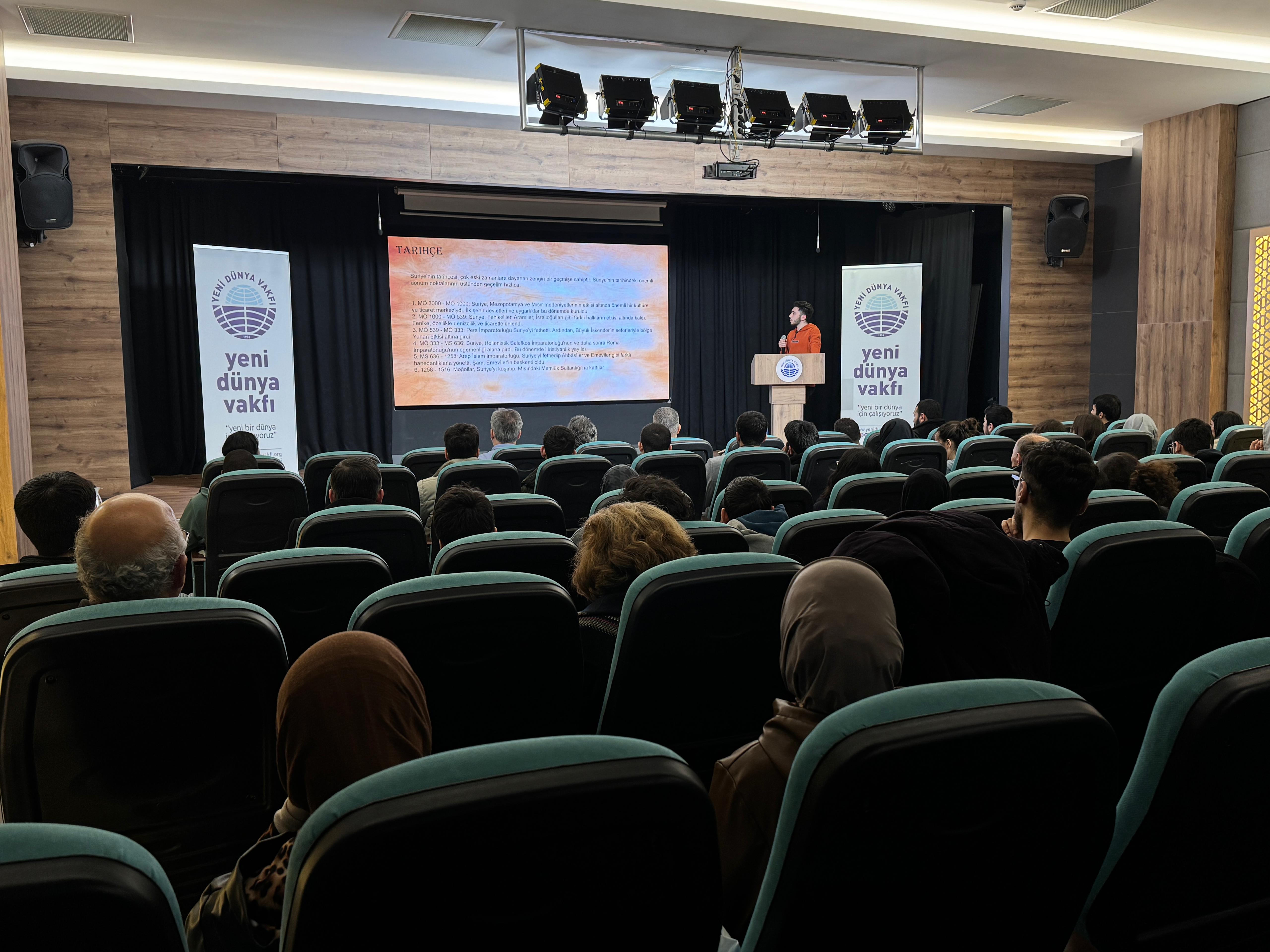 An Intercultural Gathering by Yeni Dünya Foundation: “Syria Country Introduction