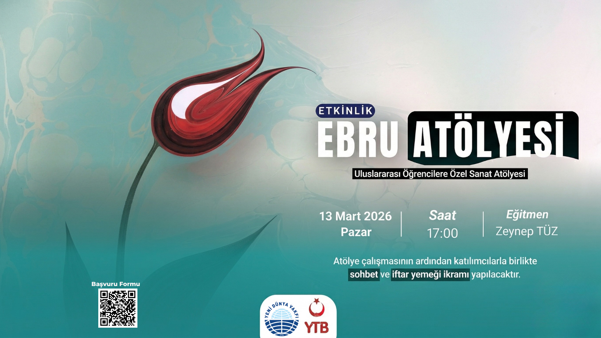 Suyun Üzerinde Renklerin Dansına Davetlisiniz!