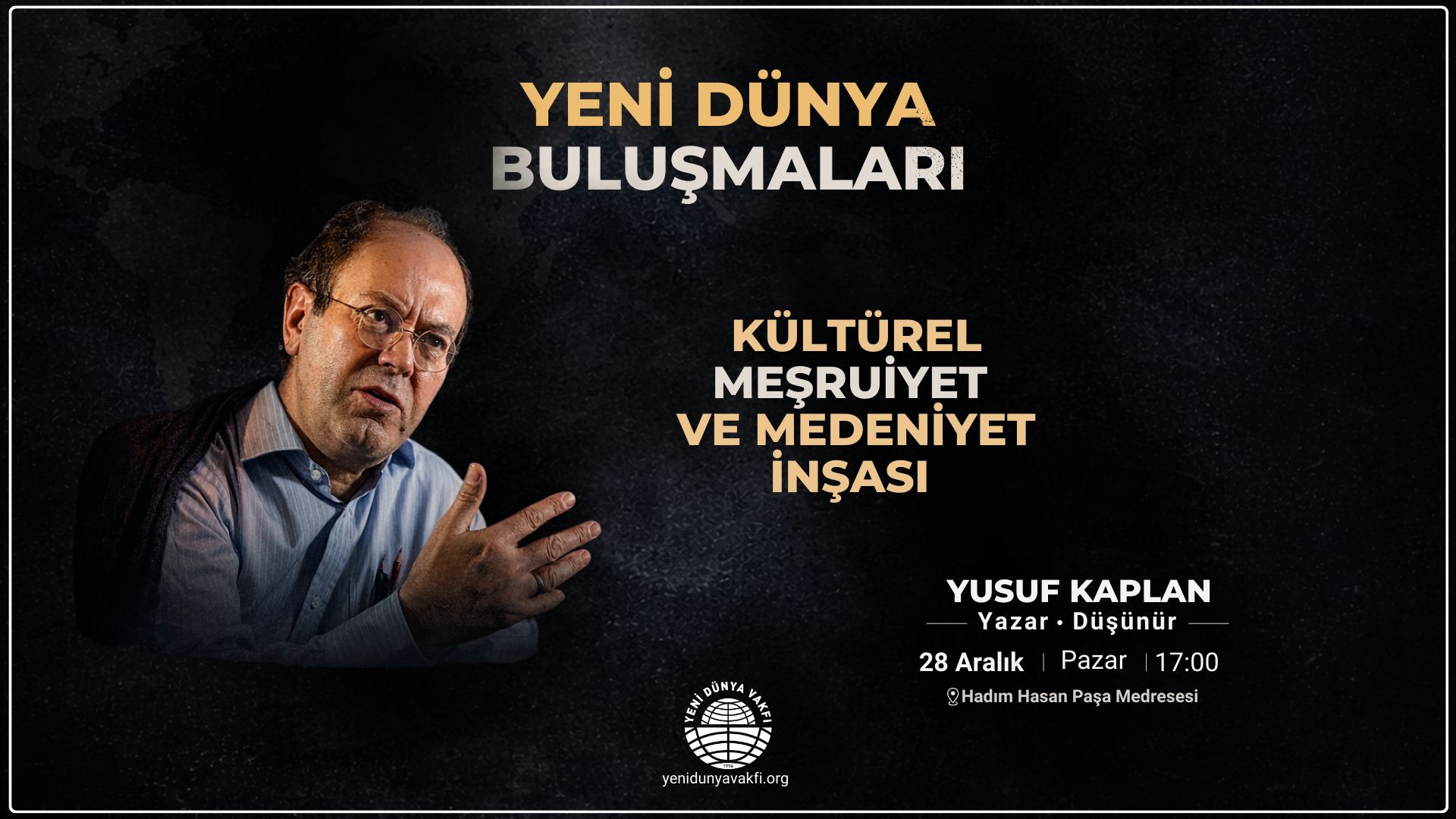 Yeni Dünya Buluşmaları - Yusuf Kaplan