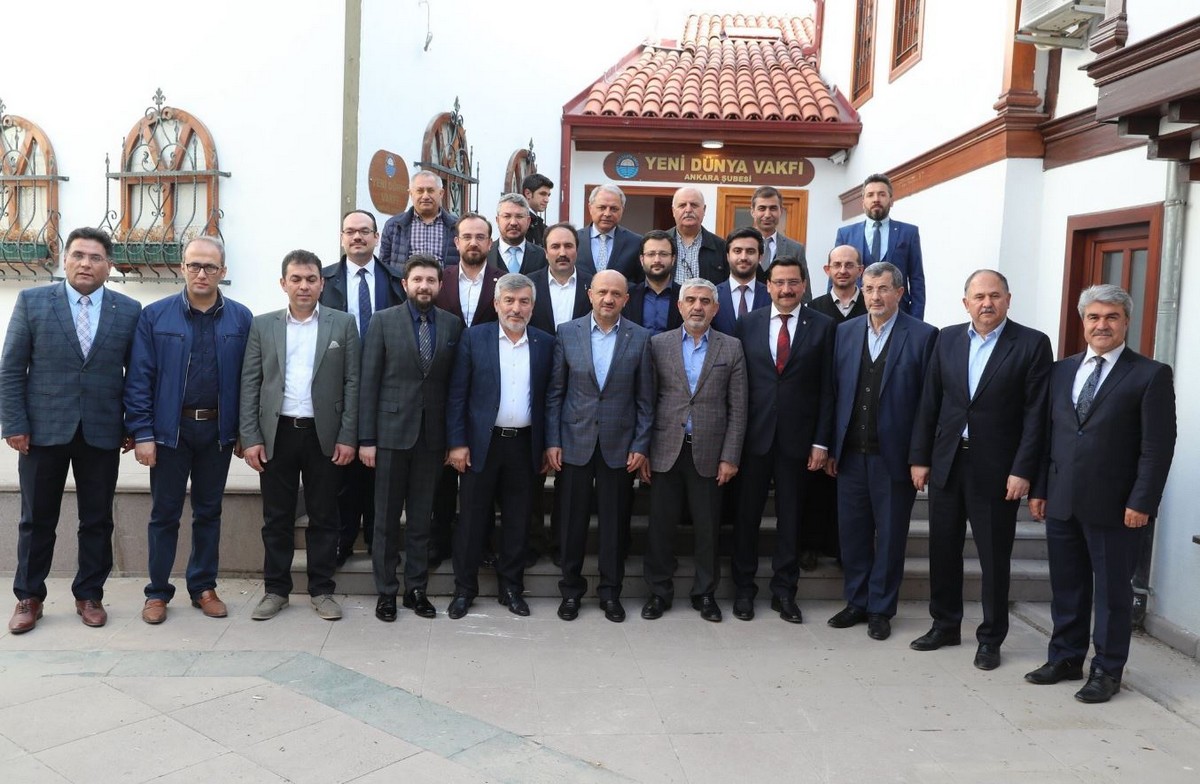 BAŞBAKAN YARDIMCISI IŞIK, ANKARA ŞUBEMİZİ ZİYARET ETTİ