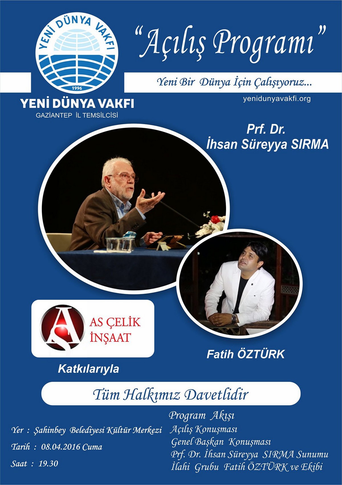 Gaziantep Temsilciliği Açılıyor