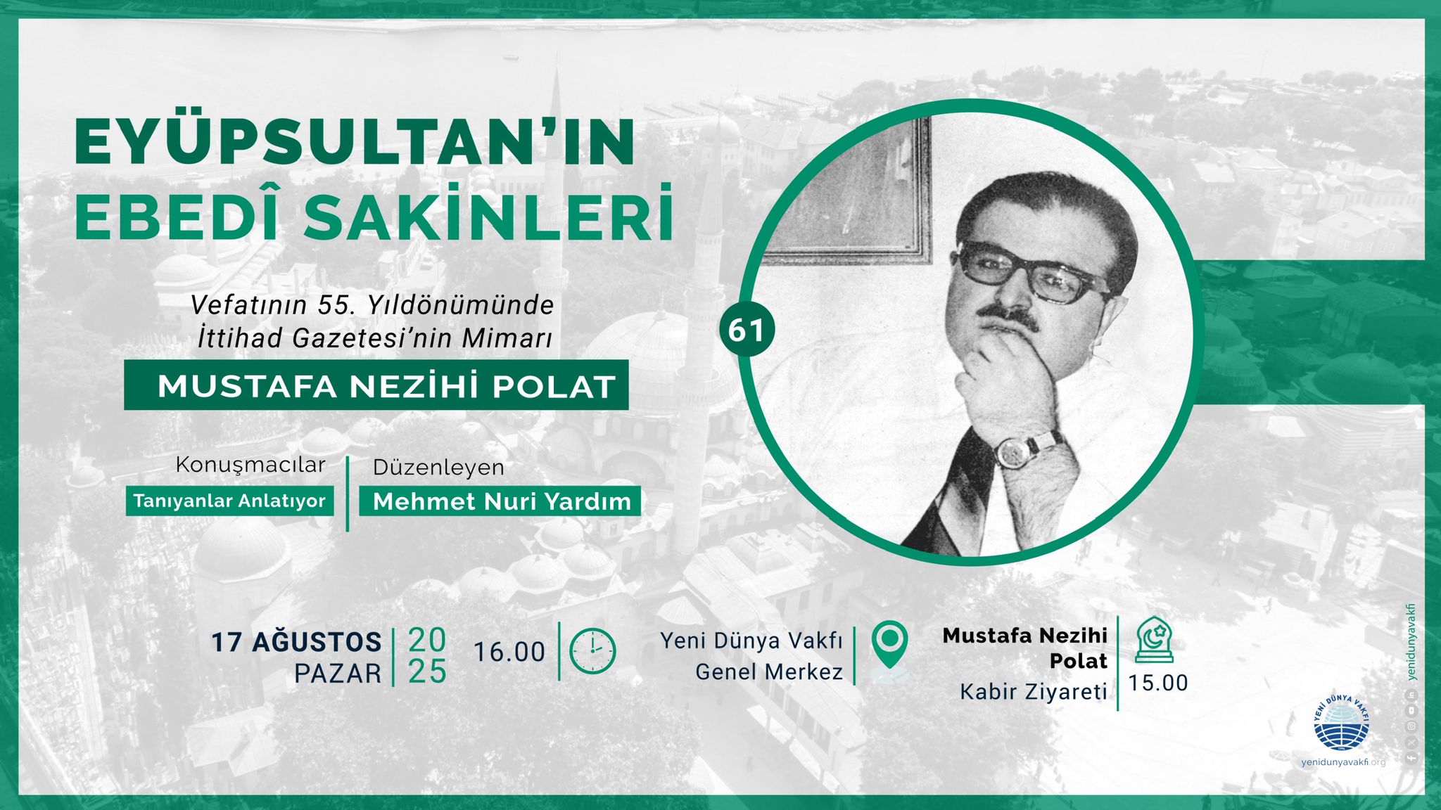 Eyüpsultan’ın Ebedi Sakinleri - Mustafa Nezihi Polat