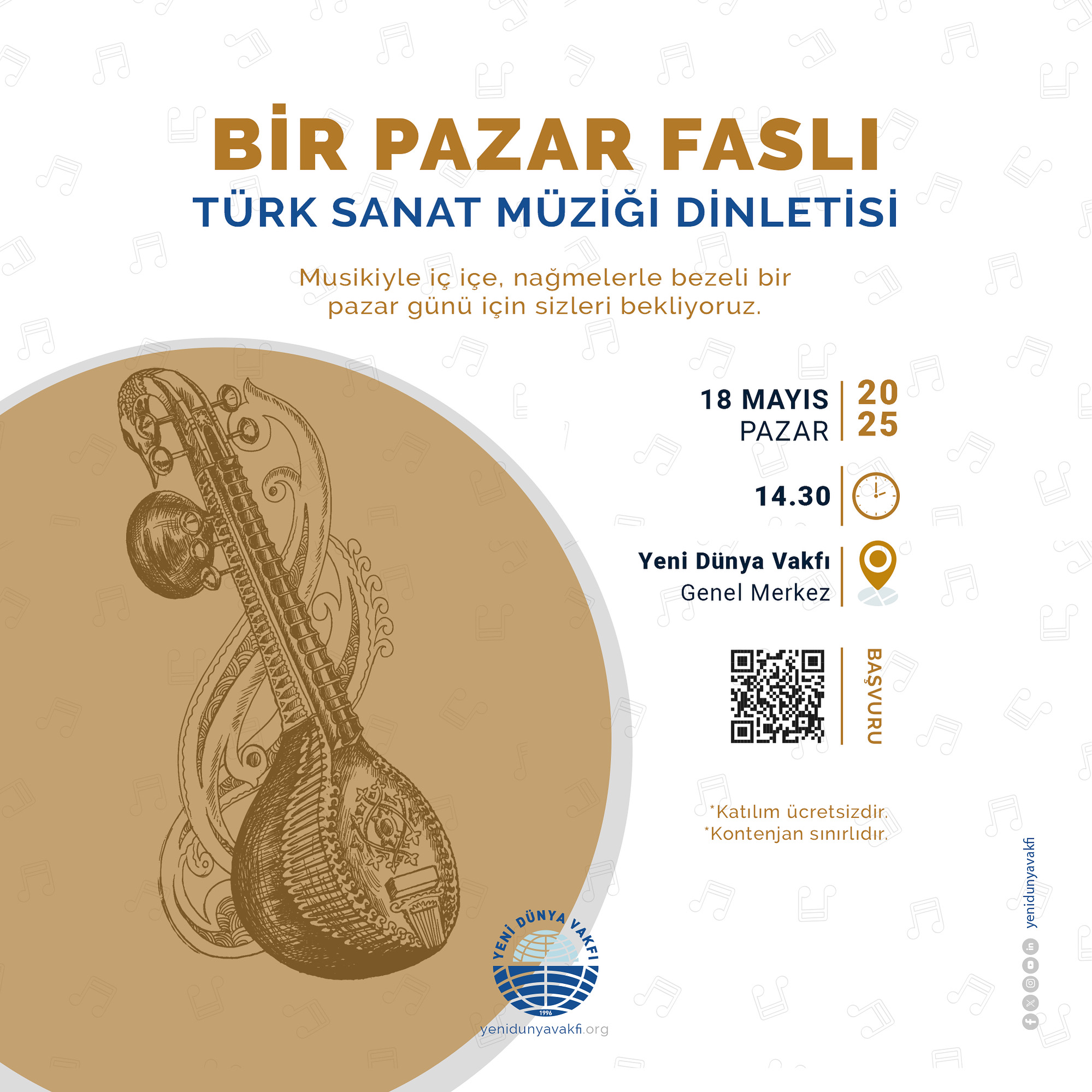 Bir Pazar Faslı: Türk Sanat Müziği Dinletisi
