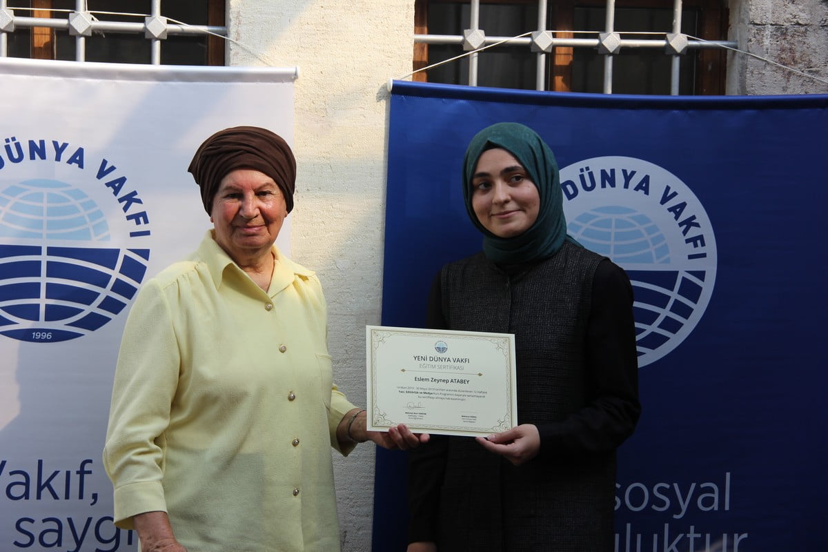 Genel Merkezimizde Sertifika Heyecanı