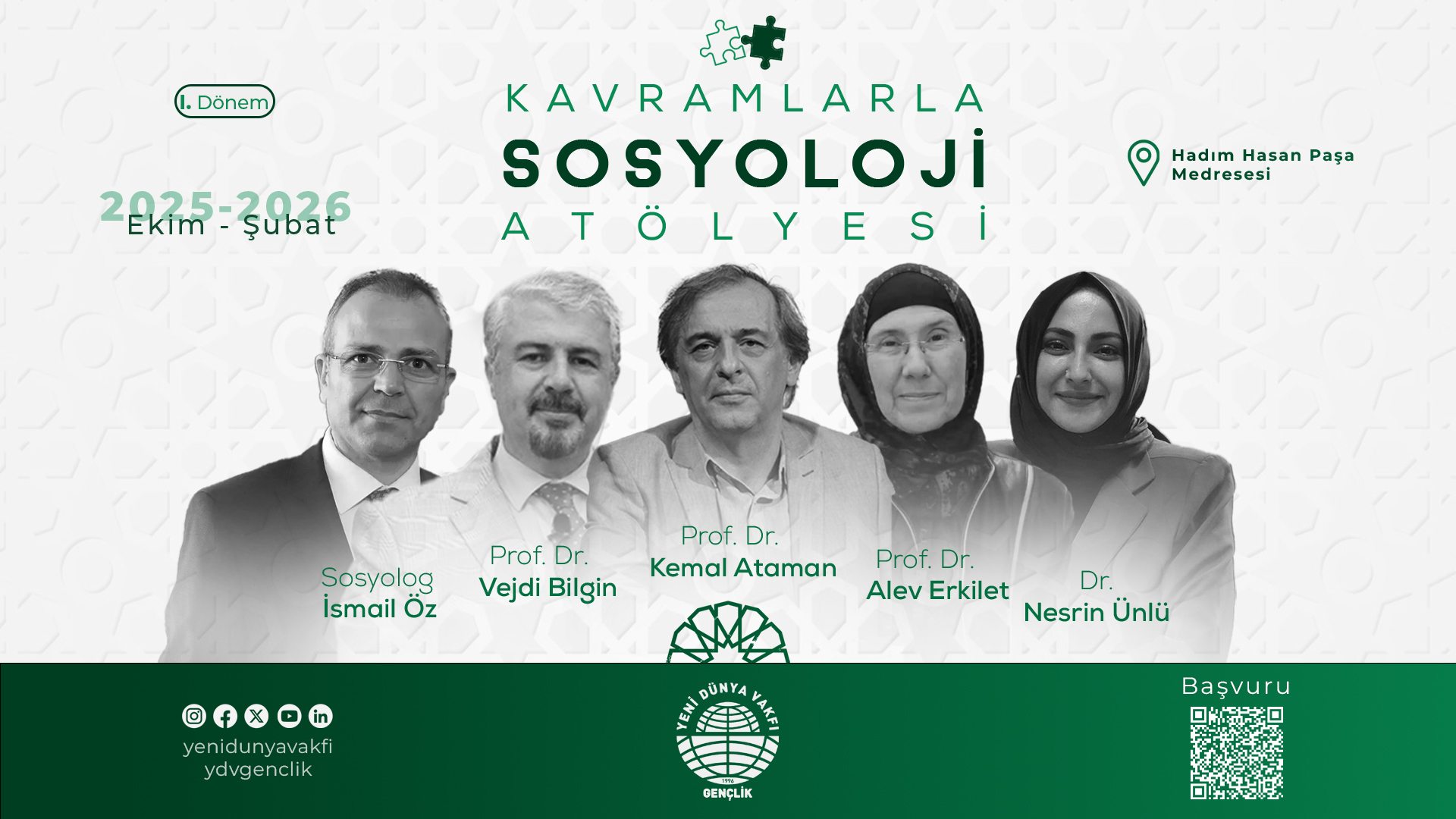 KAVRAMLARLA SOSYOLOJİ ATÖLYESİ BAŞLIYOR!